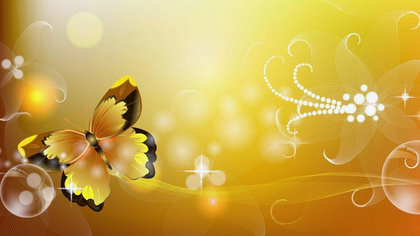 Yellow Butterfly Wallpapers Wallpaper Cave