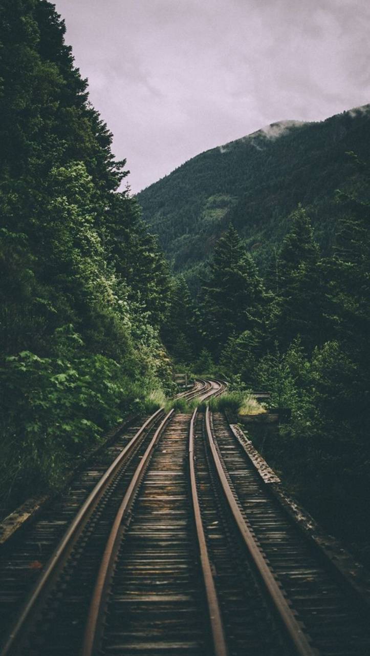 Train Tracks Wallpapers Wallpaper Cave
