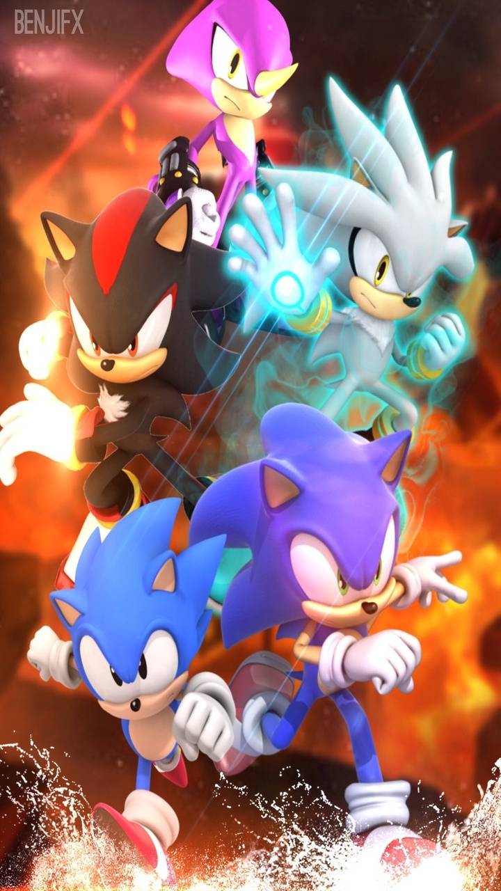 Silver Sonic Wallpapers Wallpaper Cave