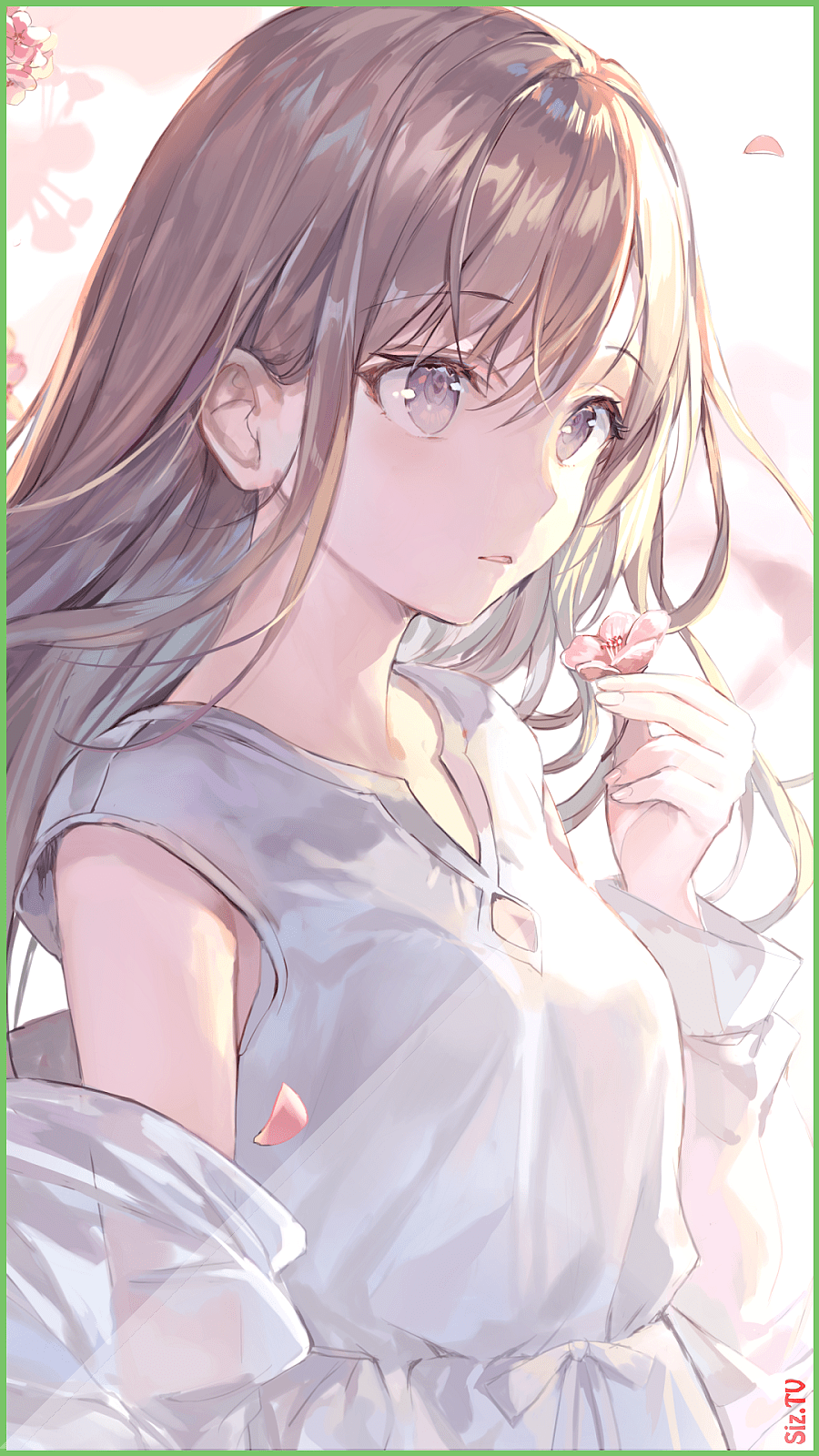 Mobile Anime Girls Wallpapers Wallpaper Cave