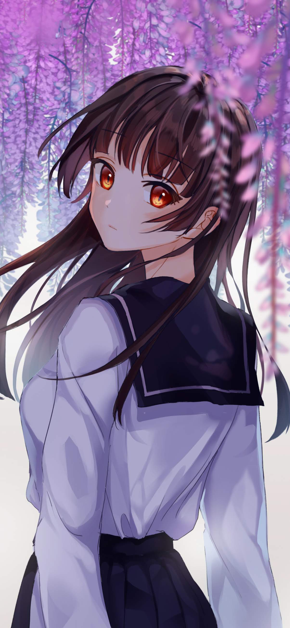 Mobile Anime Girls Wallpapers Wallpaper Cave