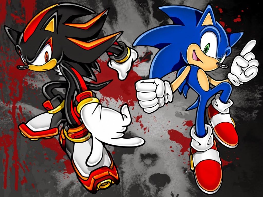 Sonic Vs Shadow Wallpapers Wallpaper Cave