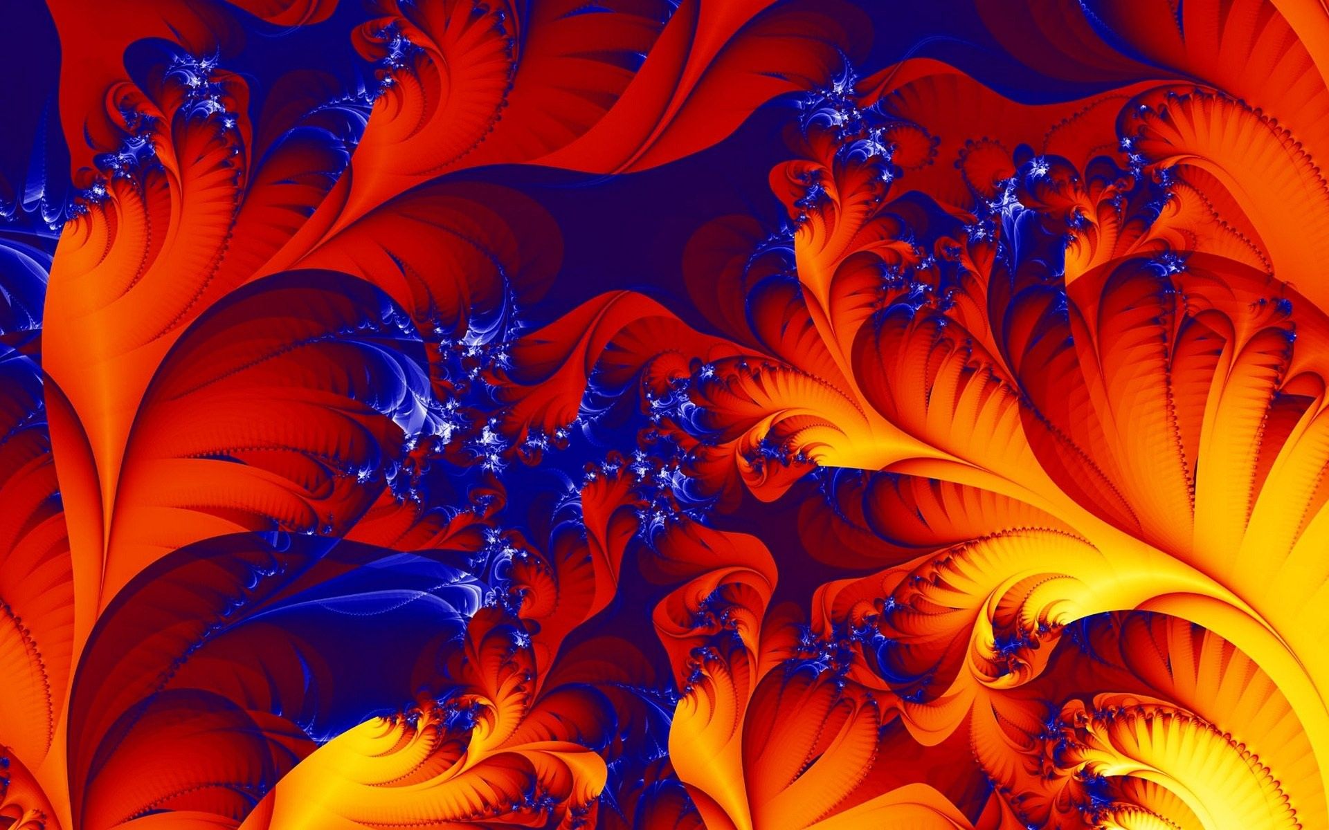Red, Orange And Blue Wallpapers Wallpaper Cave