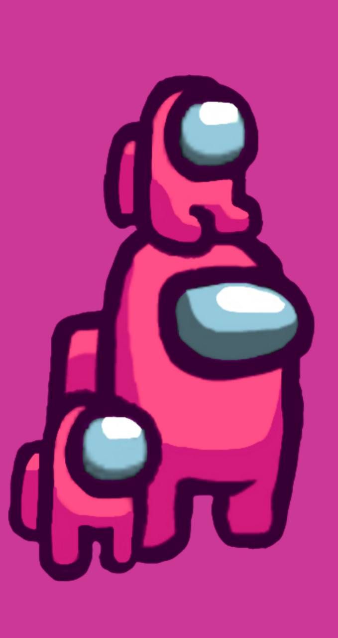 Among Us Pink Wallpapers Wallpaper Cave