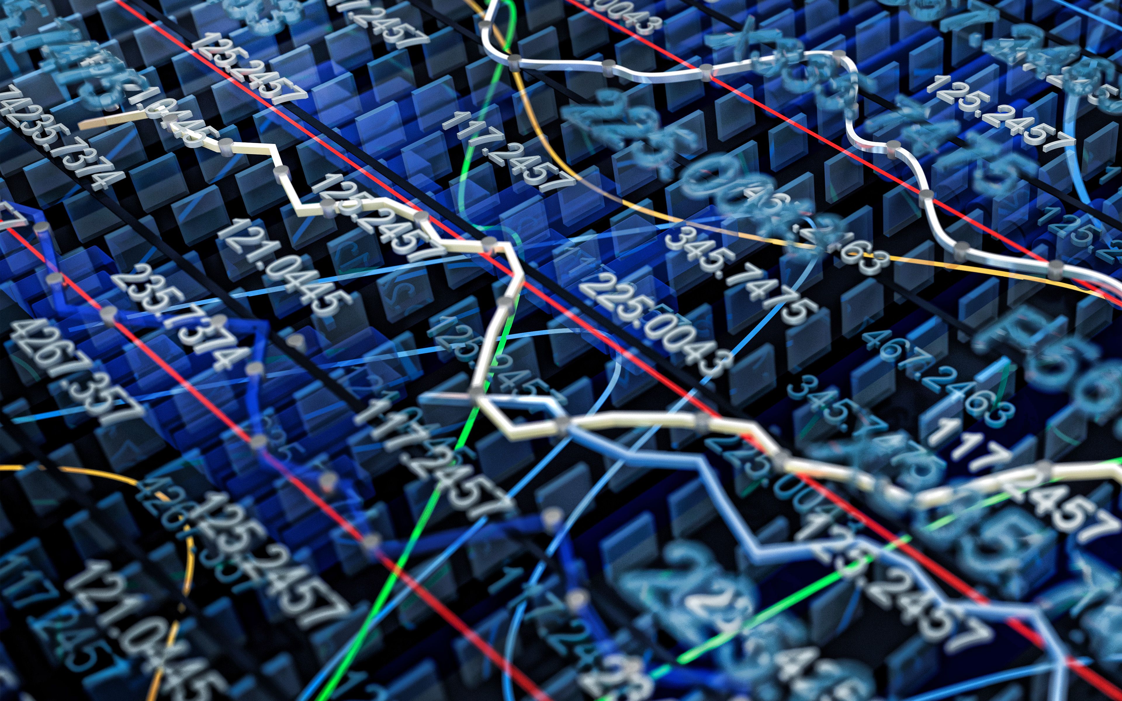 Graphs And Charts Wallpaper