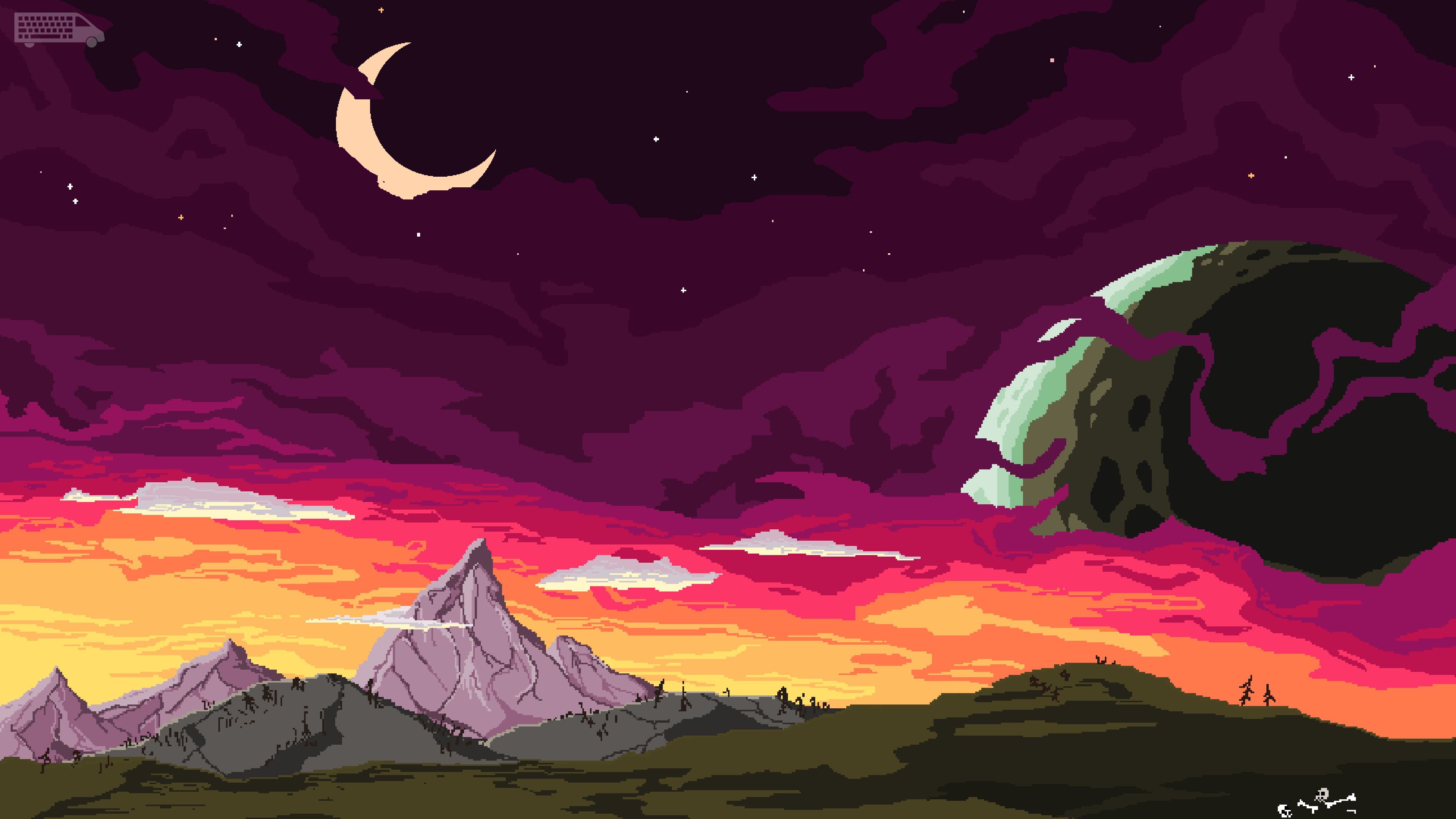 Halloween 8 Bit Wallpapers Wallpaper Cave