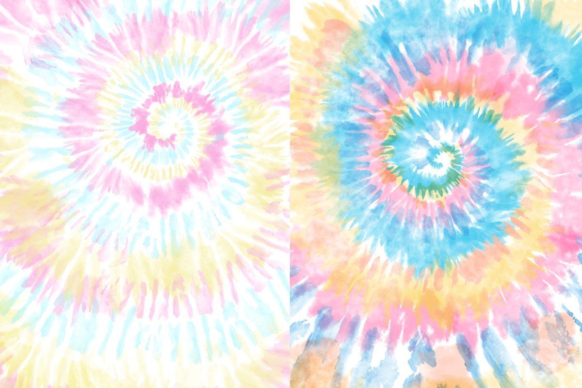 Tie Dye Pastel Wallpapers Wallpaper Cave