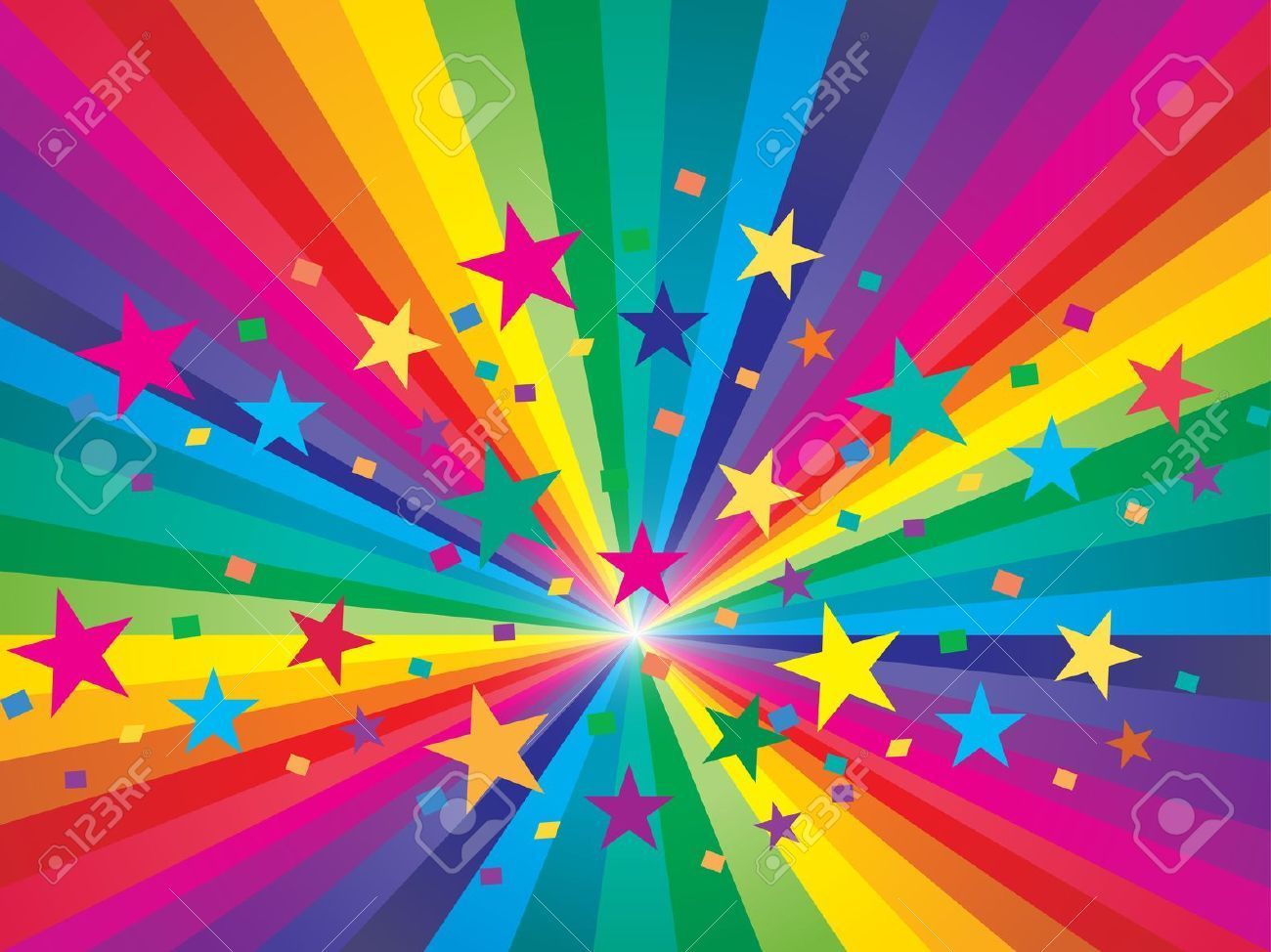 Colorful Stars Pattern Abstract Wallpapers Wallpaper Cave