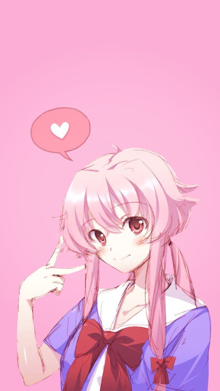 Yuno Gasai Phone Wallpapers Wallpaper Cave