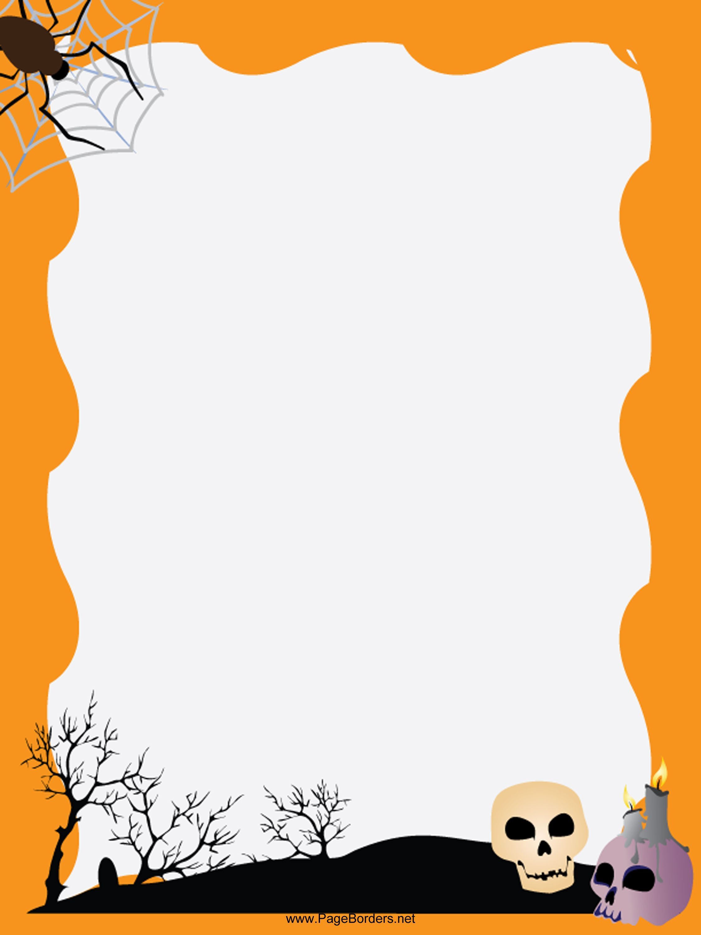 Frame Halloween Wallpapers Wallpaper Cave