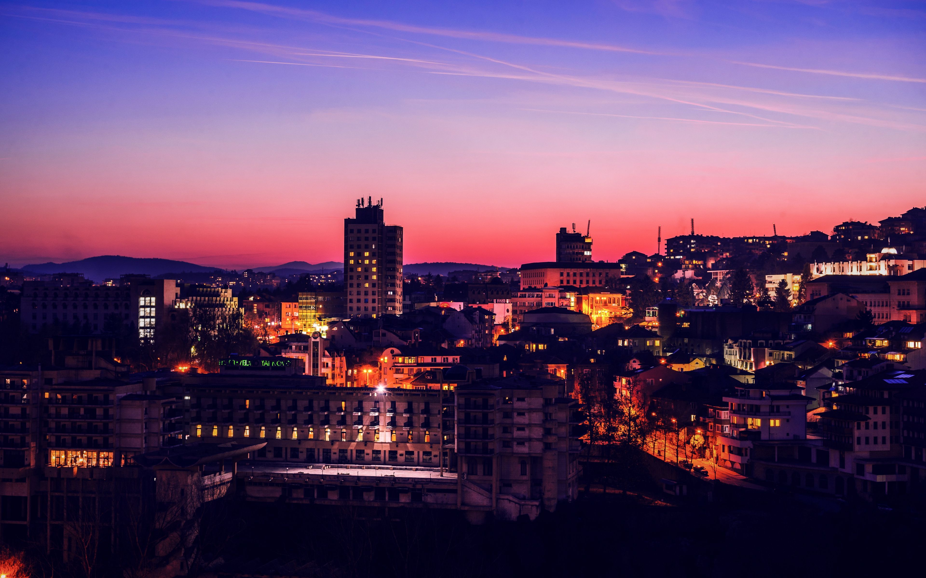 City Sunset Ultra HD Wallpapers Wallpaper Cave