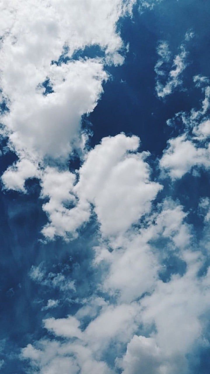Blue Clouds Tumblr Wallpapers Wallpaper Cave