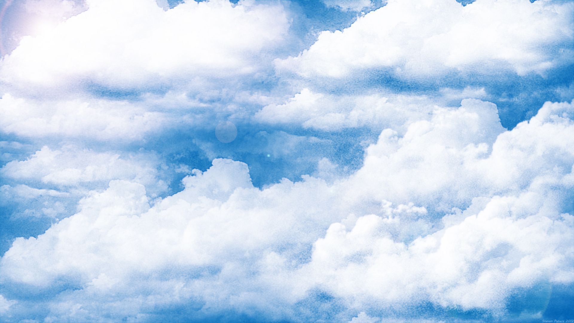 Blue Clouds Tumblr Wallpapers Wallpaper Cave