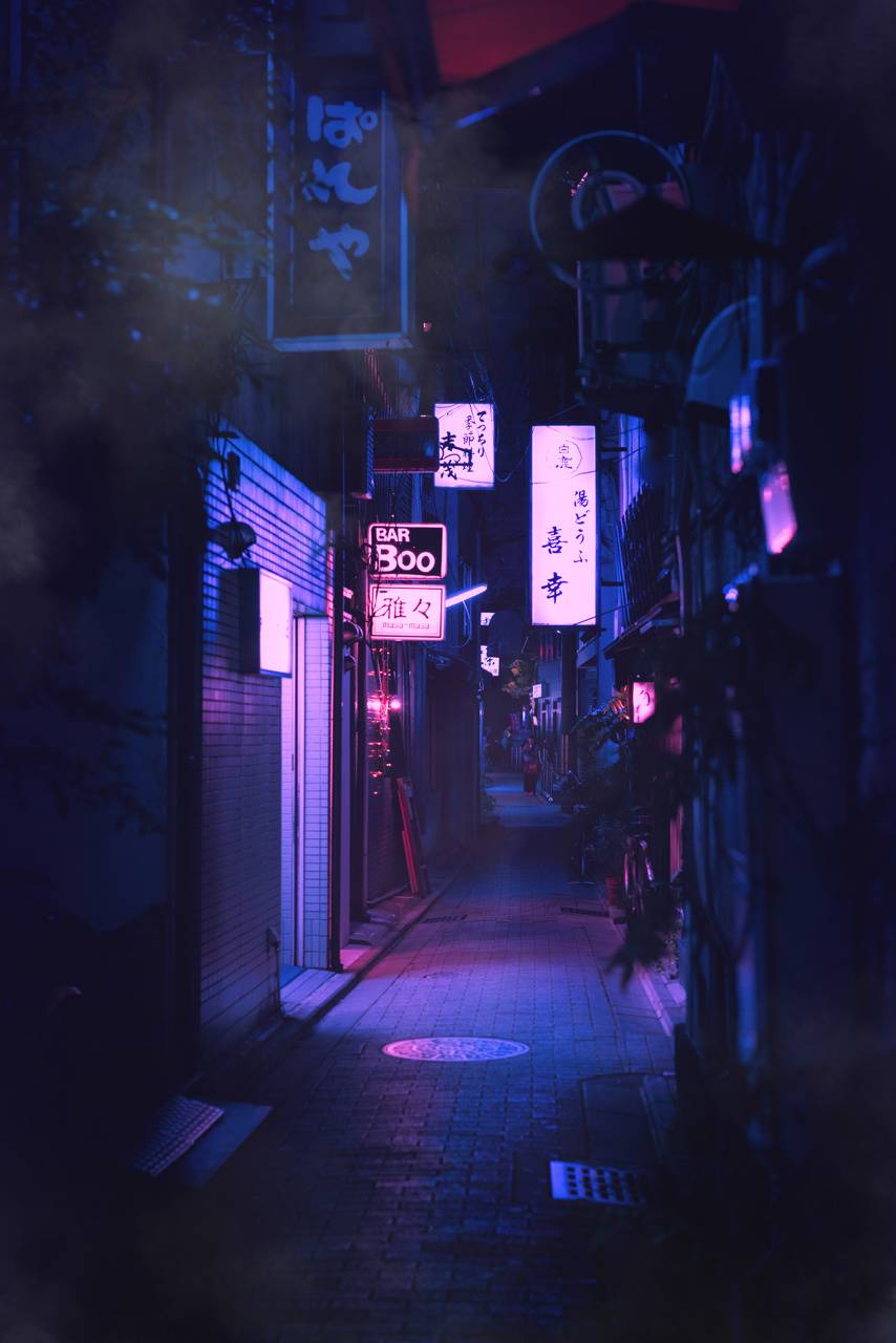 Neon Tokyo Wallpapers Wallpaper Cave