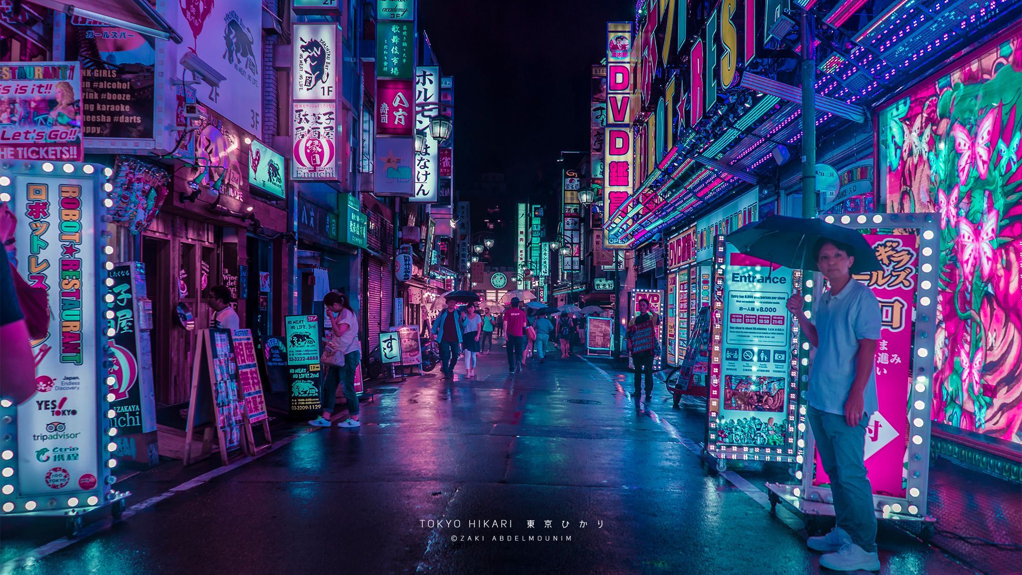 Neon Tokyo Wallpapers Wallpaper Cave