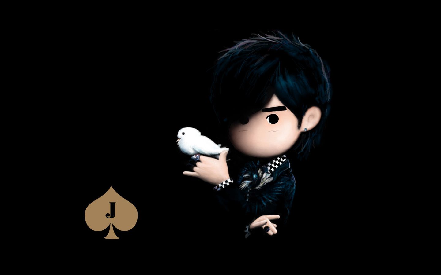 Cartoons Black Wallpapers Wallpaper Cave