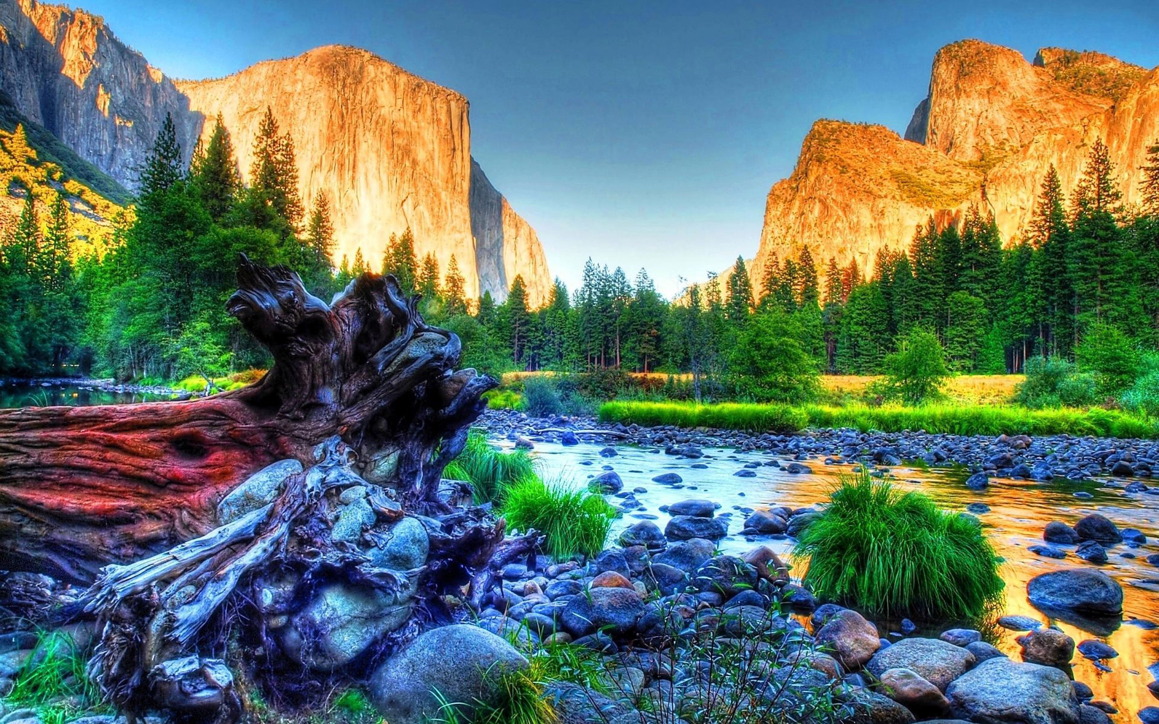 Sunrise At Yosemite Valley Wallpapers Wallpaper Cave
