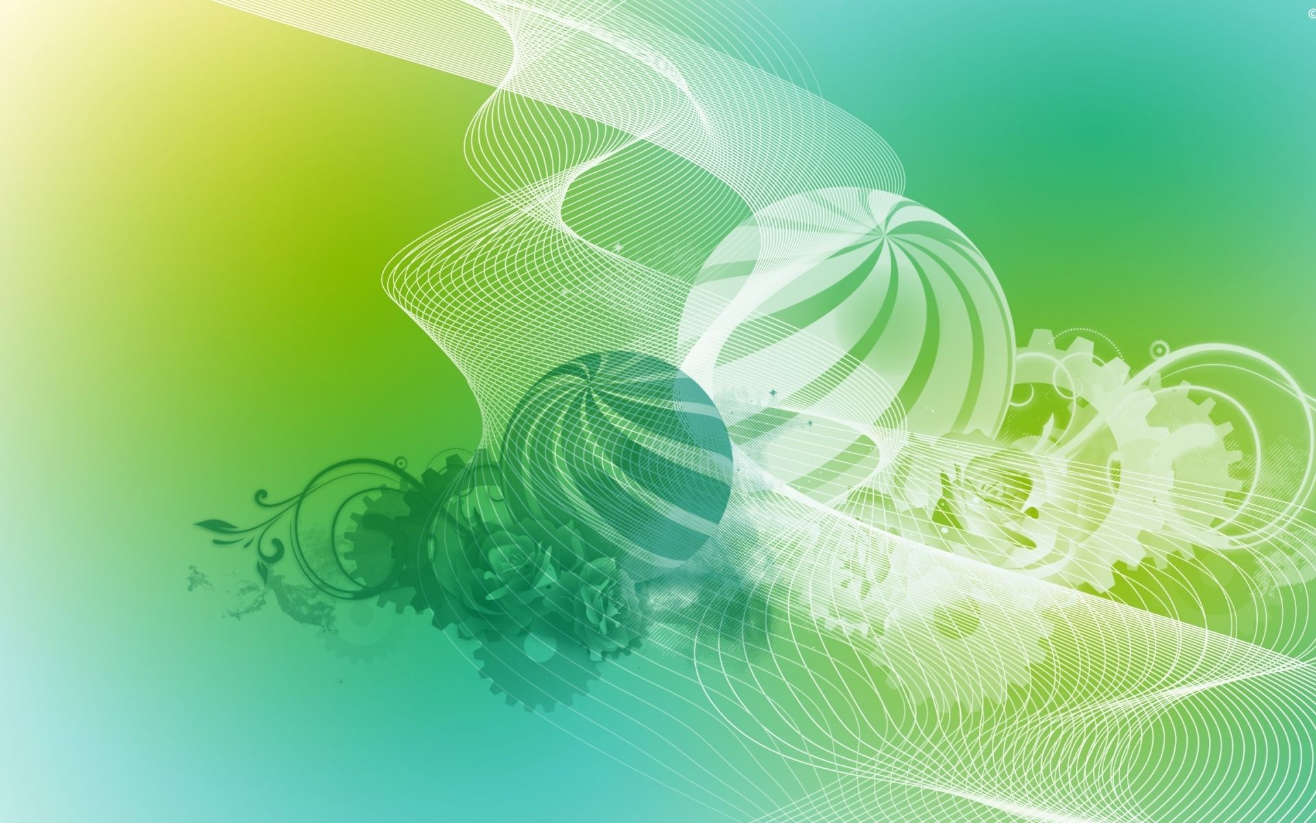 Blue And Green Abstract Wallpapers Wallpaper Cave