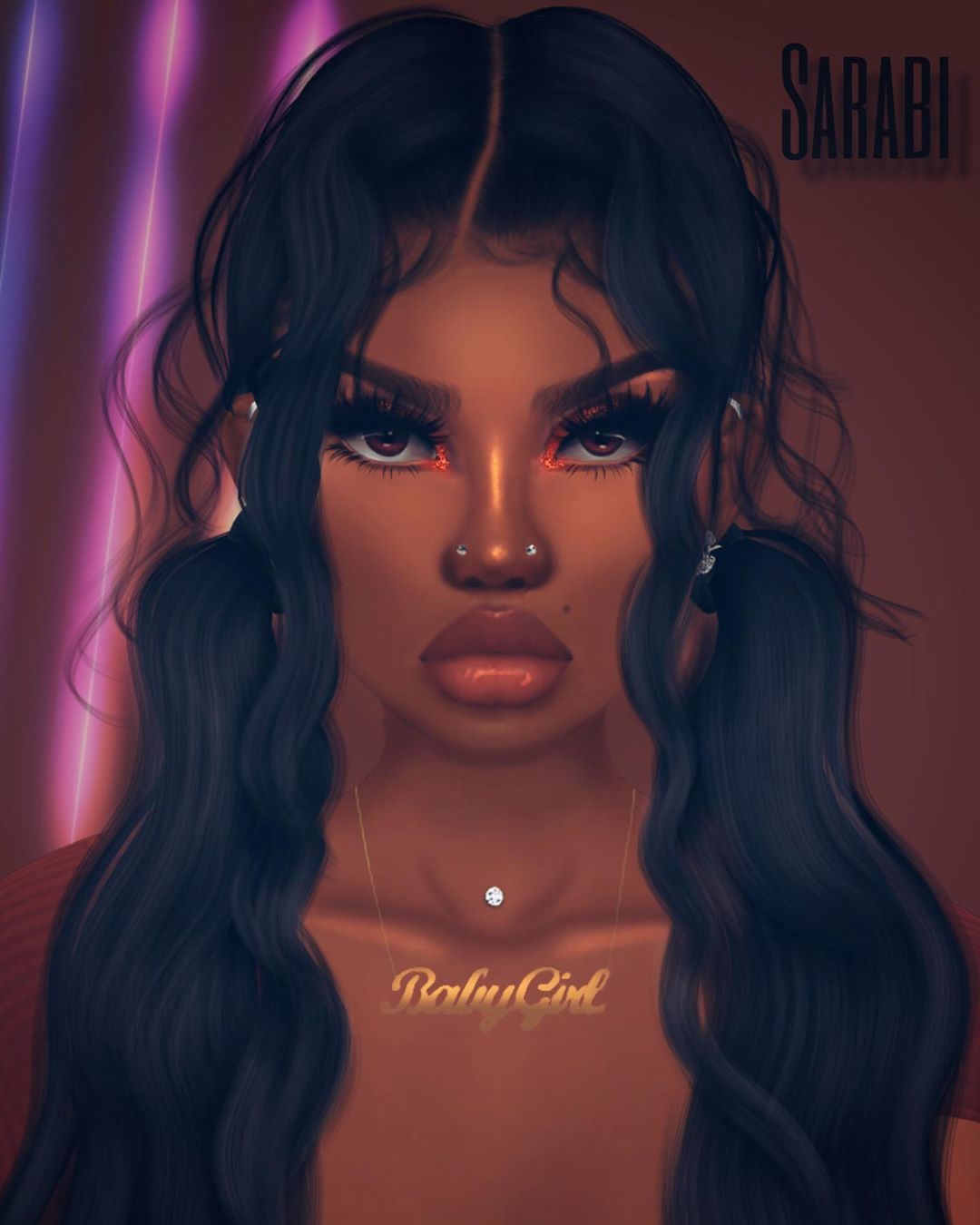 Imvu Wallpaper Girl Baddie