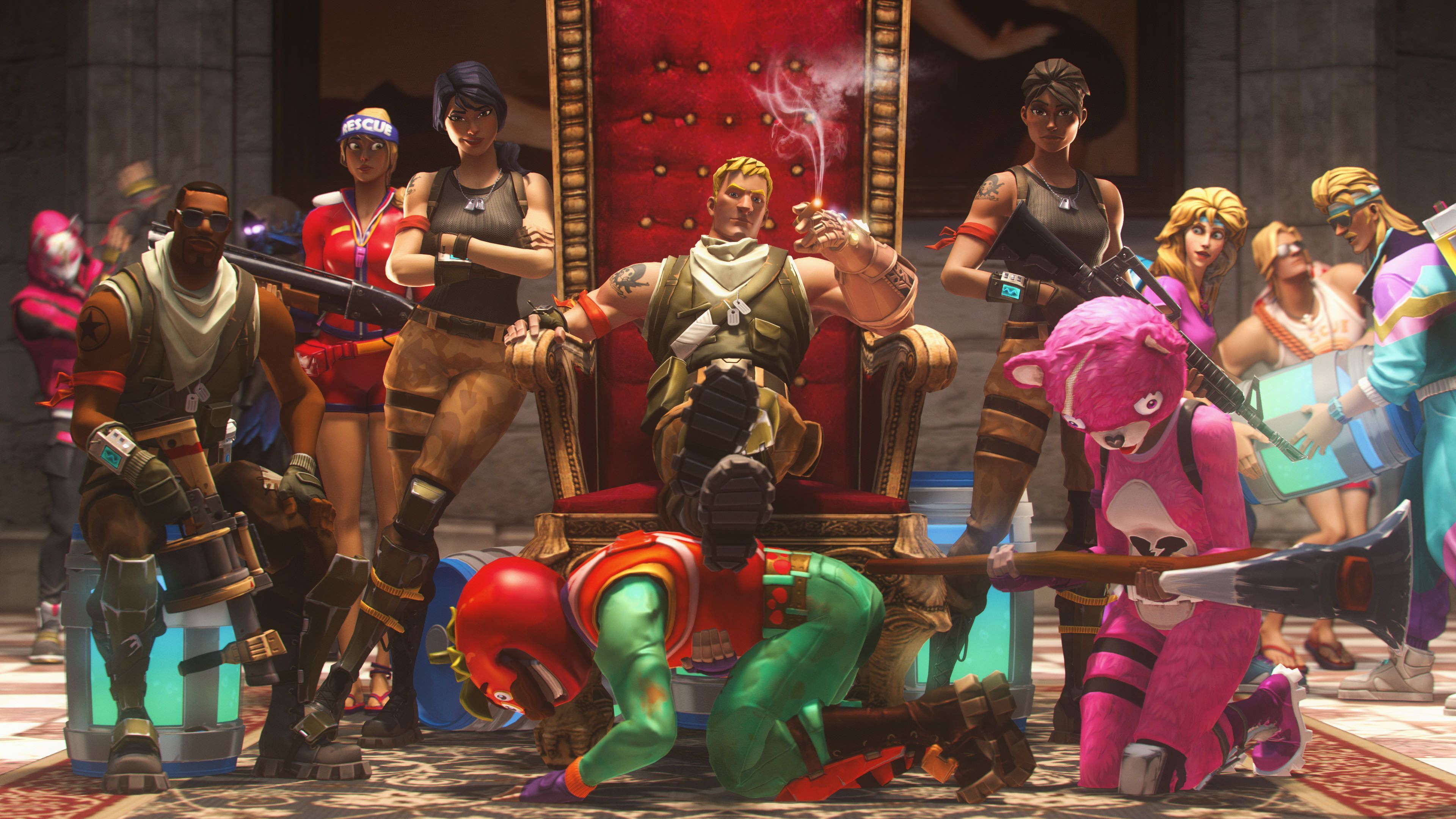 [95+] Fortnite Wallpaper WallpaperSafari