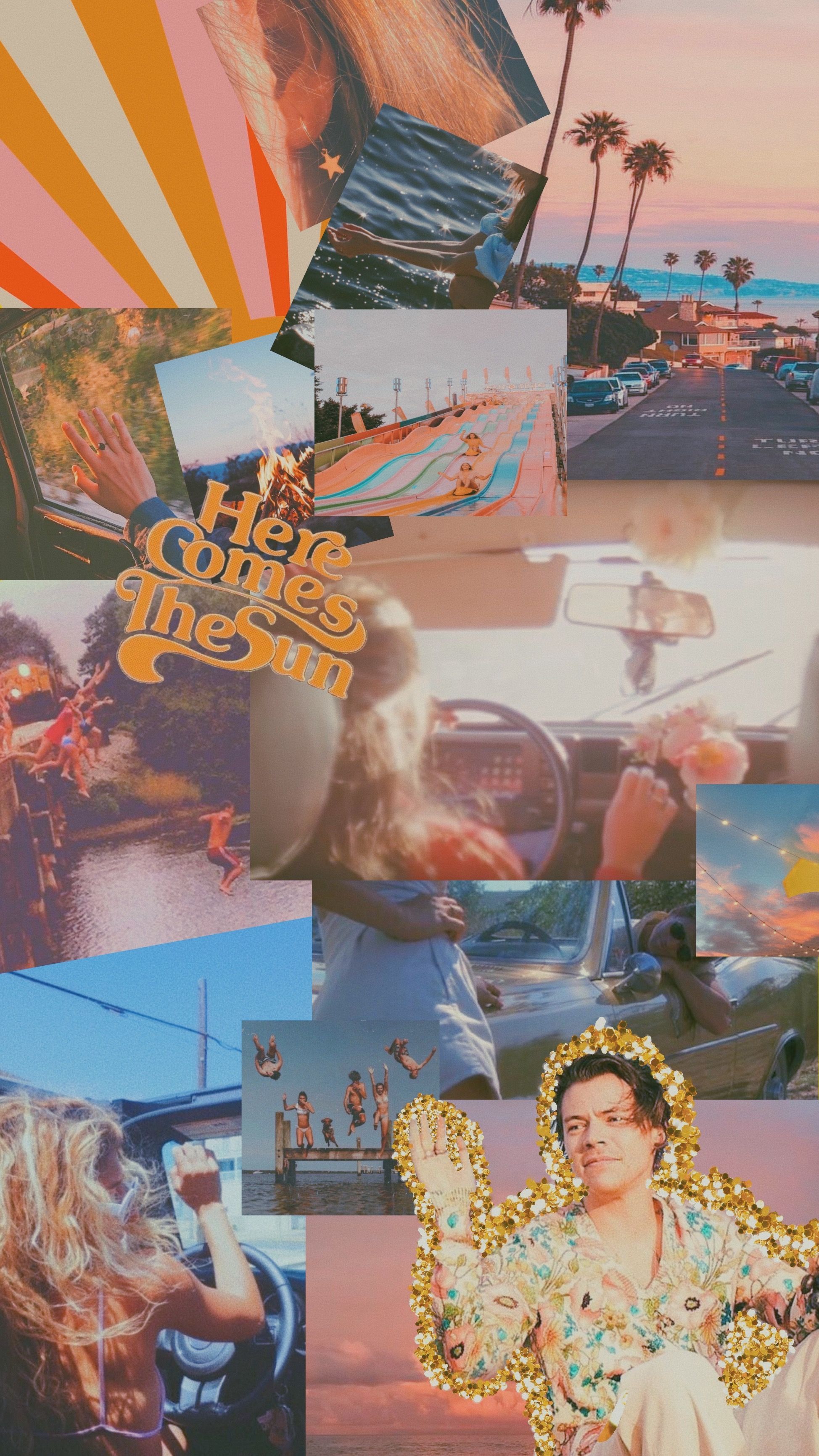 Harry Styles Golden Wallpapers Wallpaper Cave