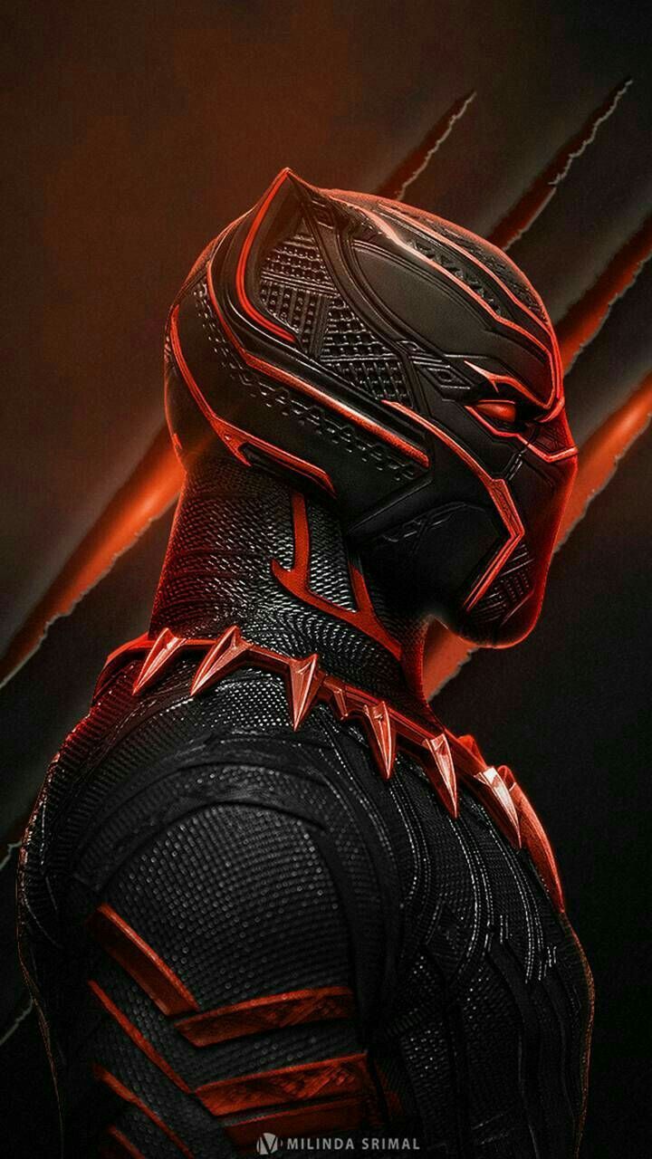 Red Black Panther Wallpapers Wallpaper Cave
