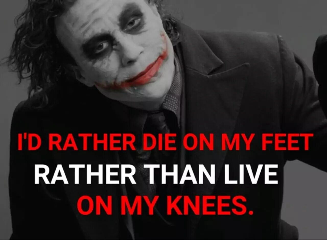 Joker Attitude Quotes Wallpapers Wallpaper Cave