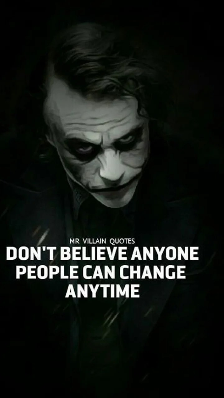 Villain Quotes Wallpapers Wallpaper Cave