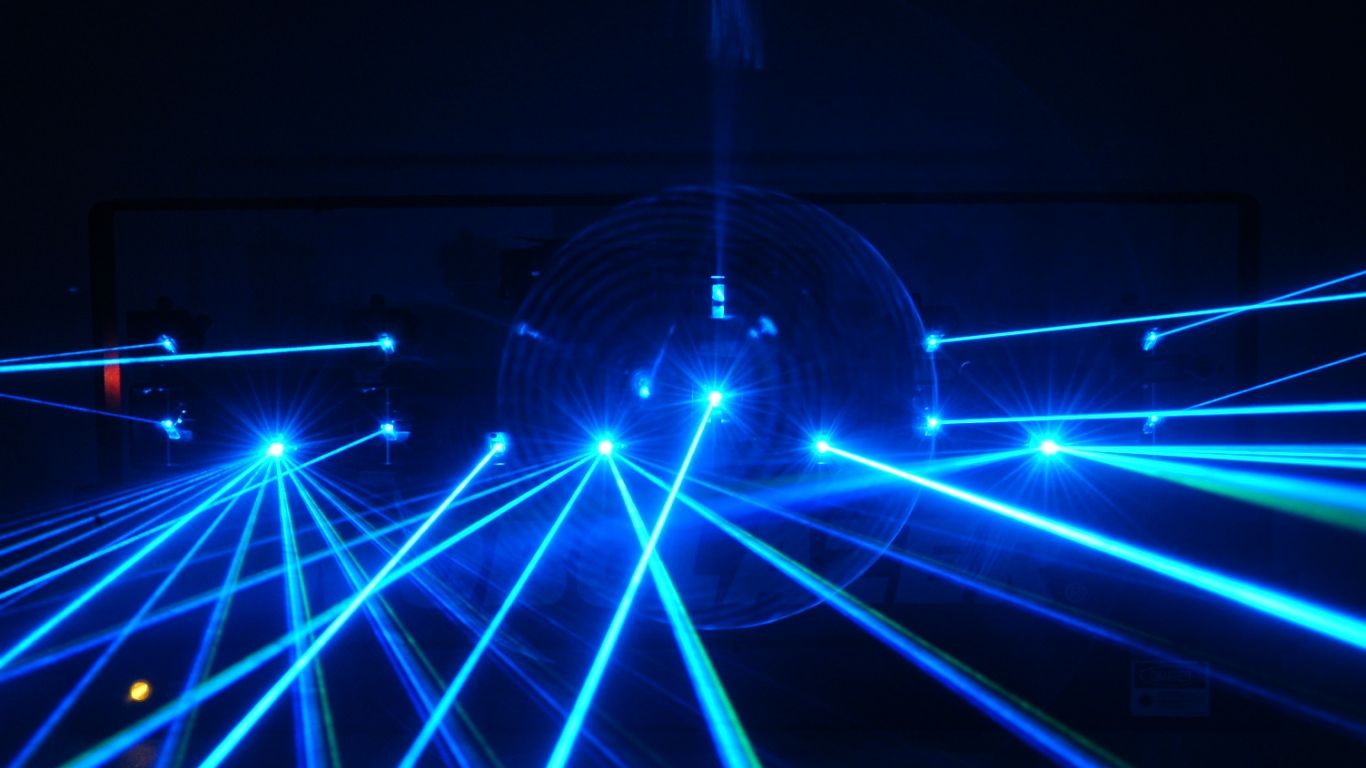 Blue Laser Wallpapers Wallpaper Cave