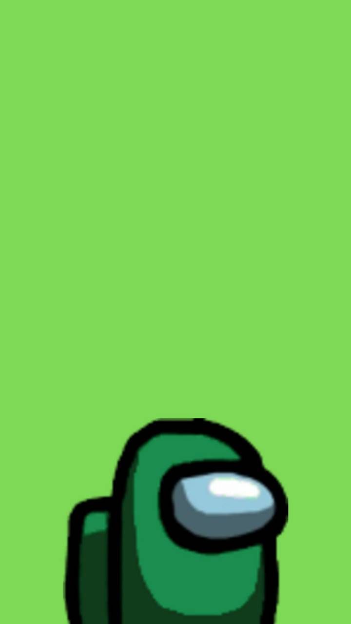 Among Us Green Wallpapers Wallpaper Cave