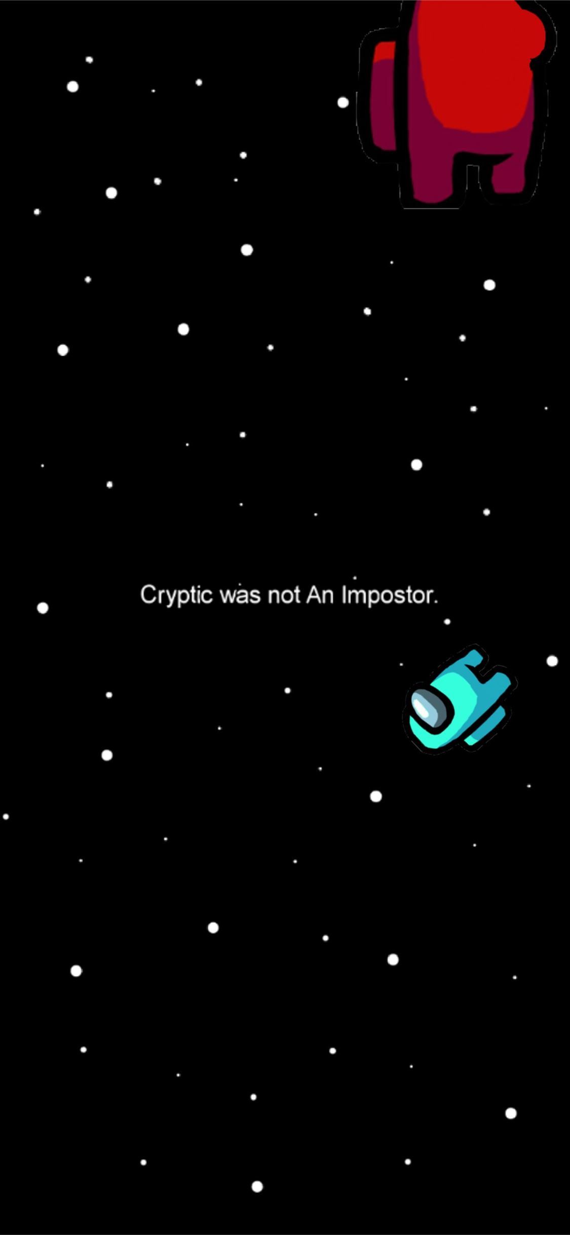 Imposter Among Us iPhone Wallpapers Wallpaper Cave