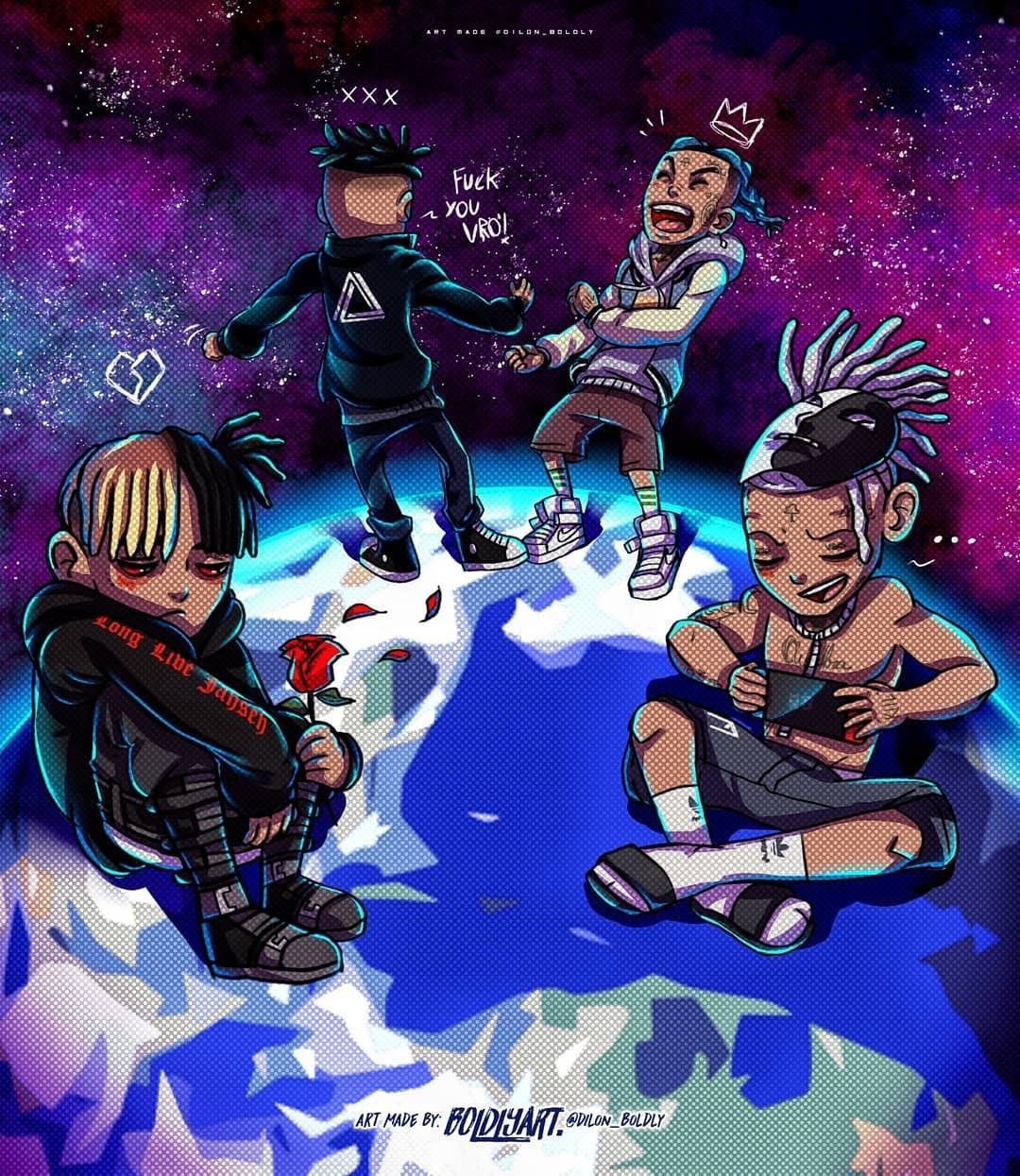 Juice Wrld, XXXTentacion And Lil Peep Wallpapers Wallpaper Cave