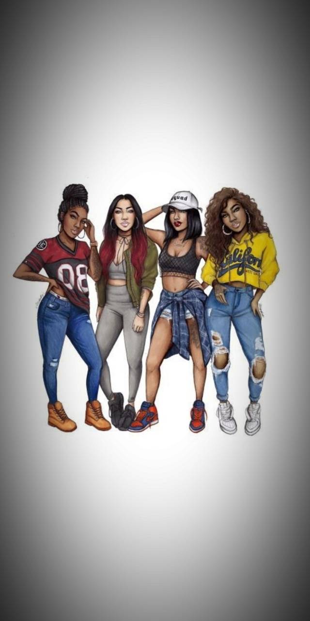 Girl Gang Wallpapers Wallpaper Cave