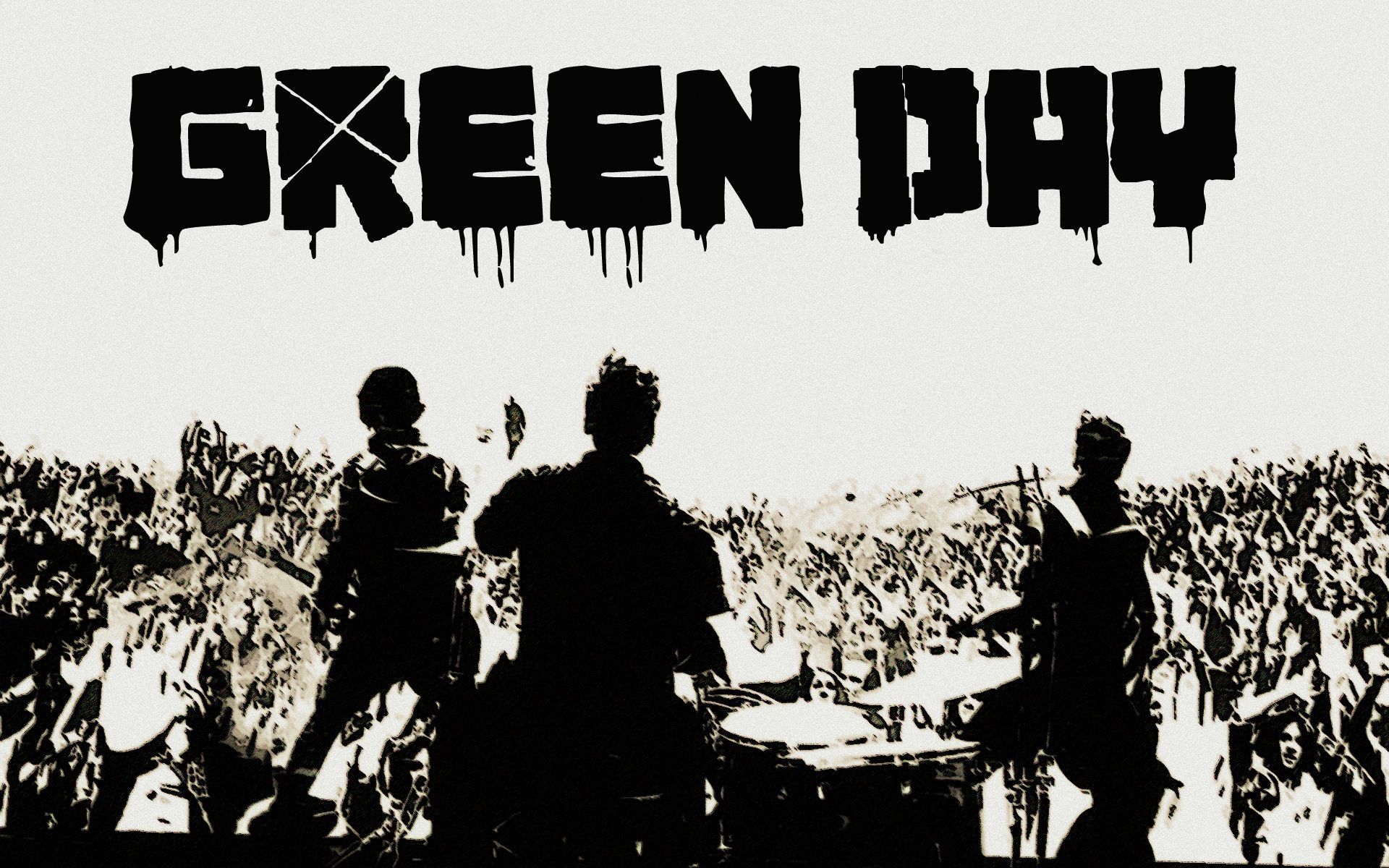 Green Day Logo Wallpapers Wallpaper Cave