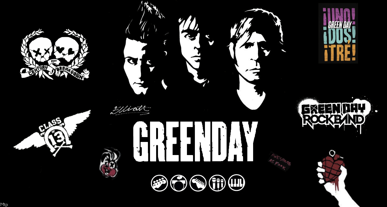 Green Day Logo Wallpapers Wallpaper Cave