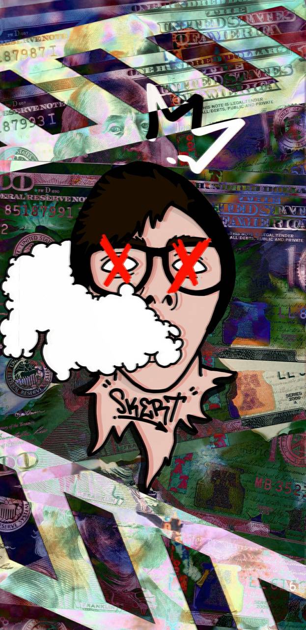 Off White Cartoon Wallpapers Wallpaper Cave