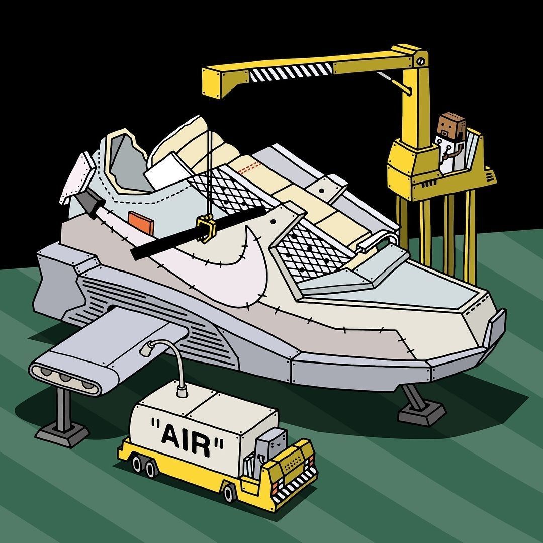 Off White Cartoon Wallpapers Wallpaper Cave