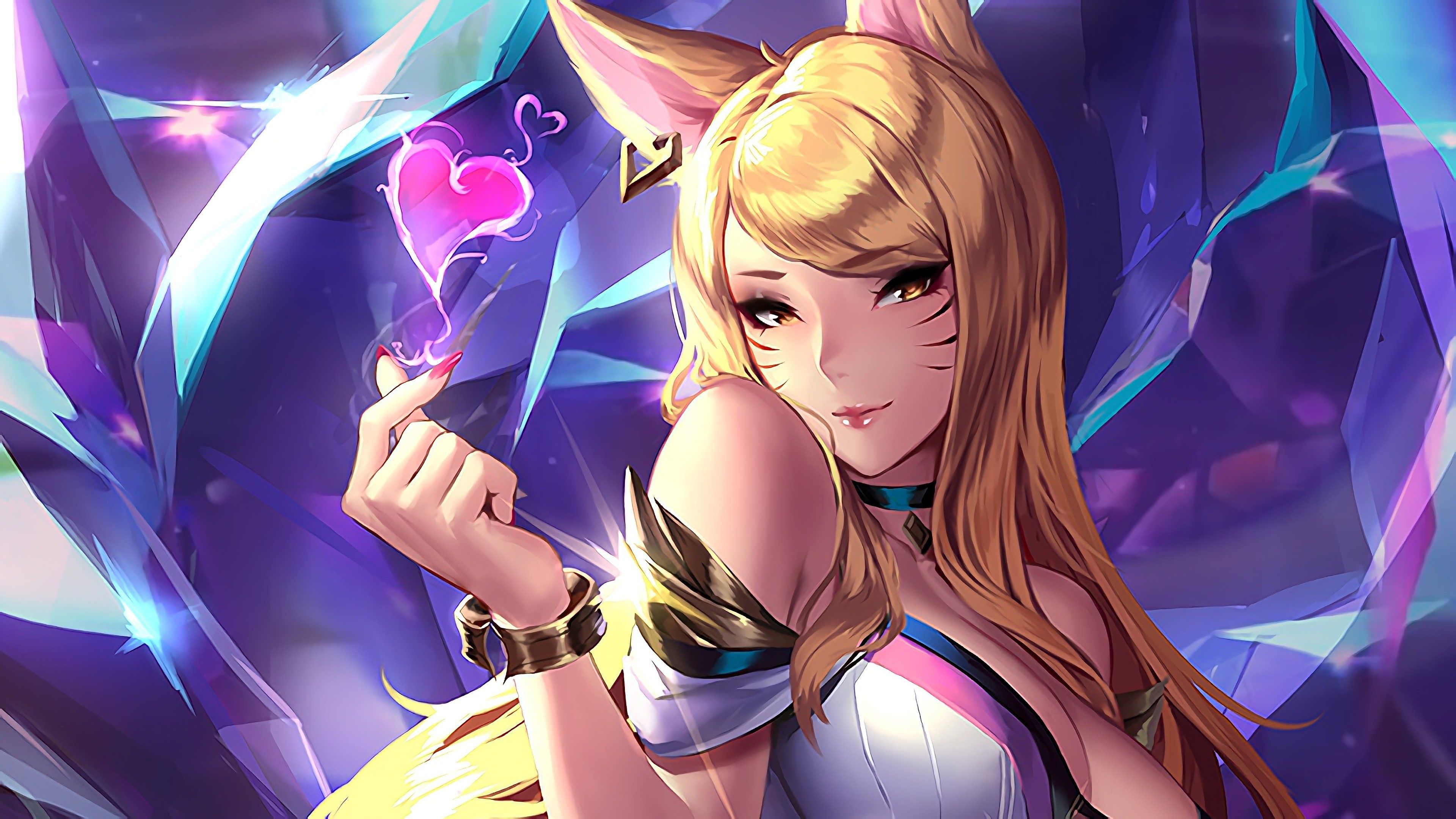 KDA MORE Ahri Ultra HD Wallpapers Wallpaper Cave