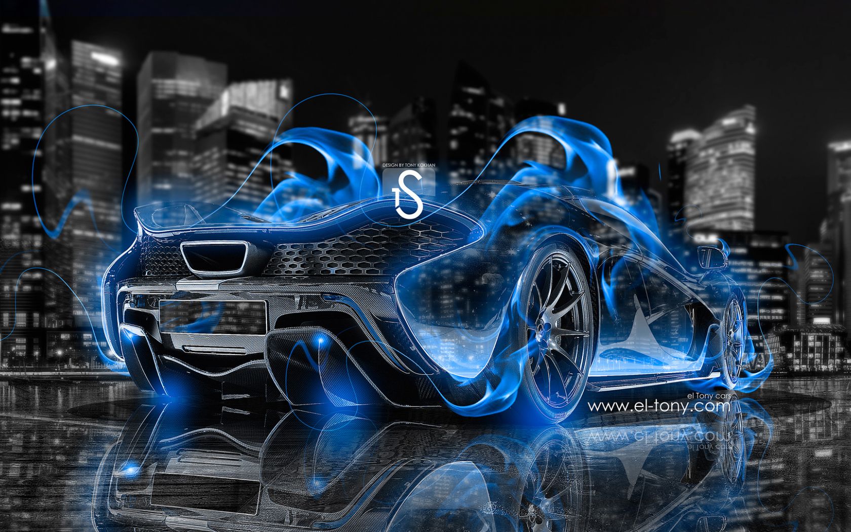 Blue Fire Cars Wallpapers Wallpaper Cave