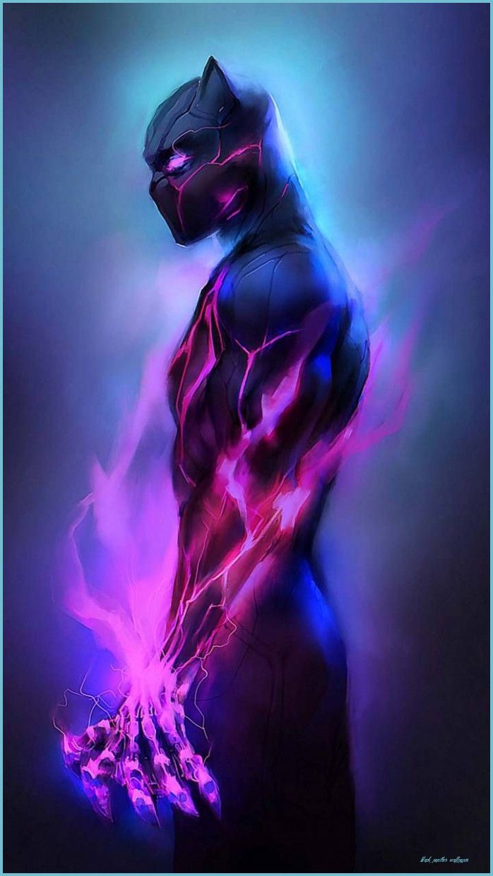 Black Panther Purple Wallpapers Wallpaper Cave
