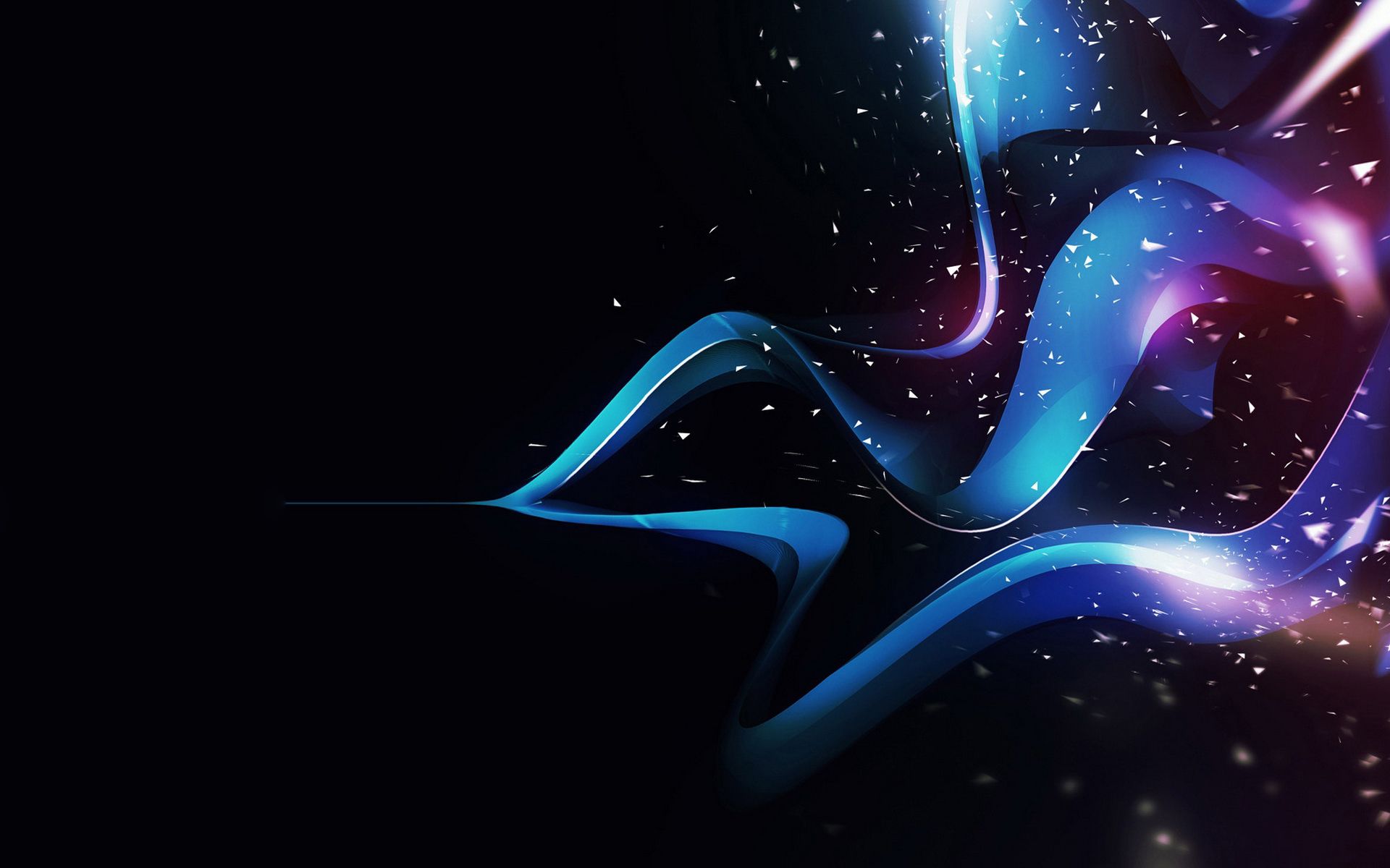 Black Blue Shards Wallpapers Wallpaper Cave