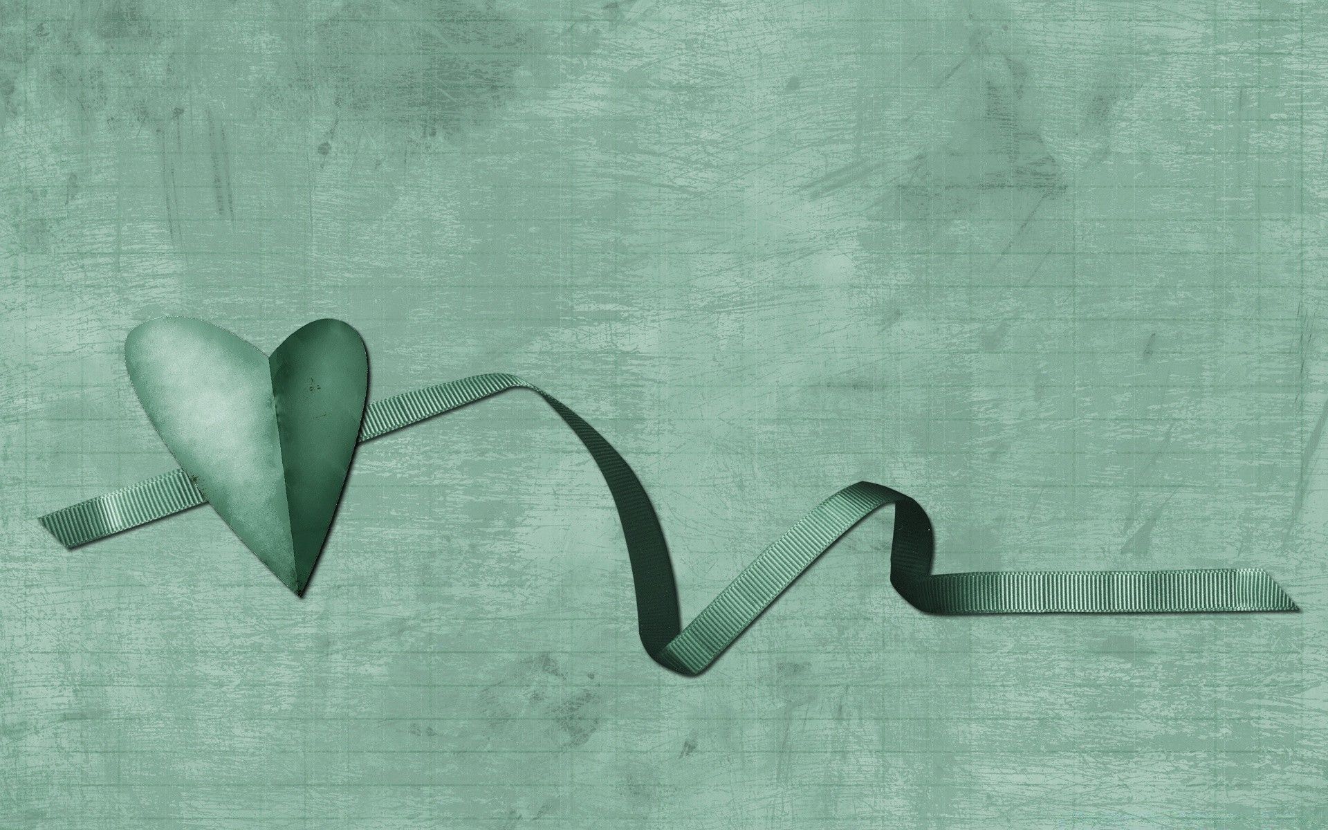 Green Heart Wallpapers Wallpaper Cave