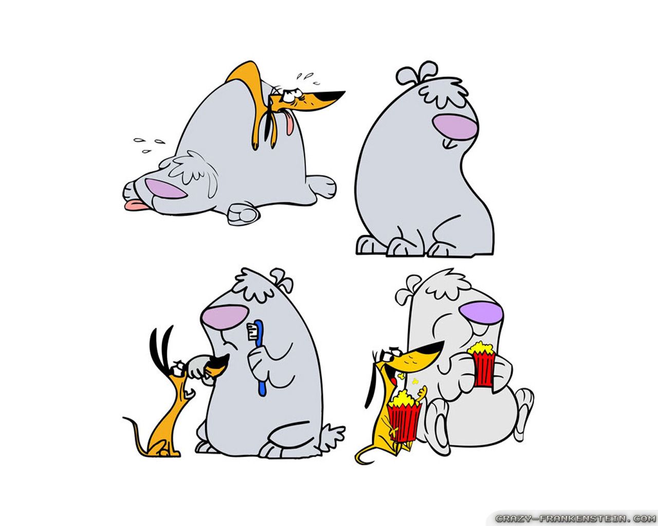 Animated Dogs Wallpapers Wallpaper Cave