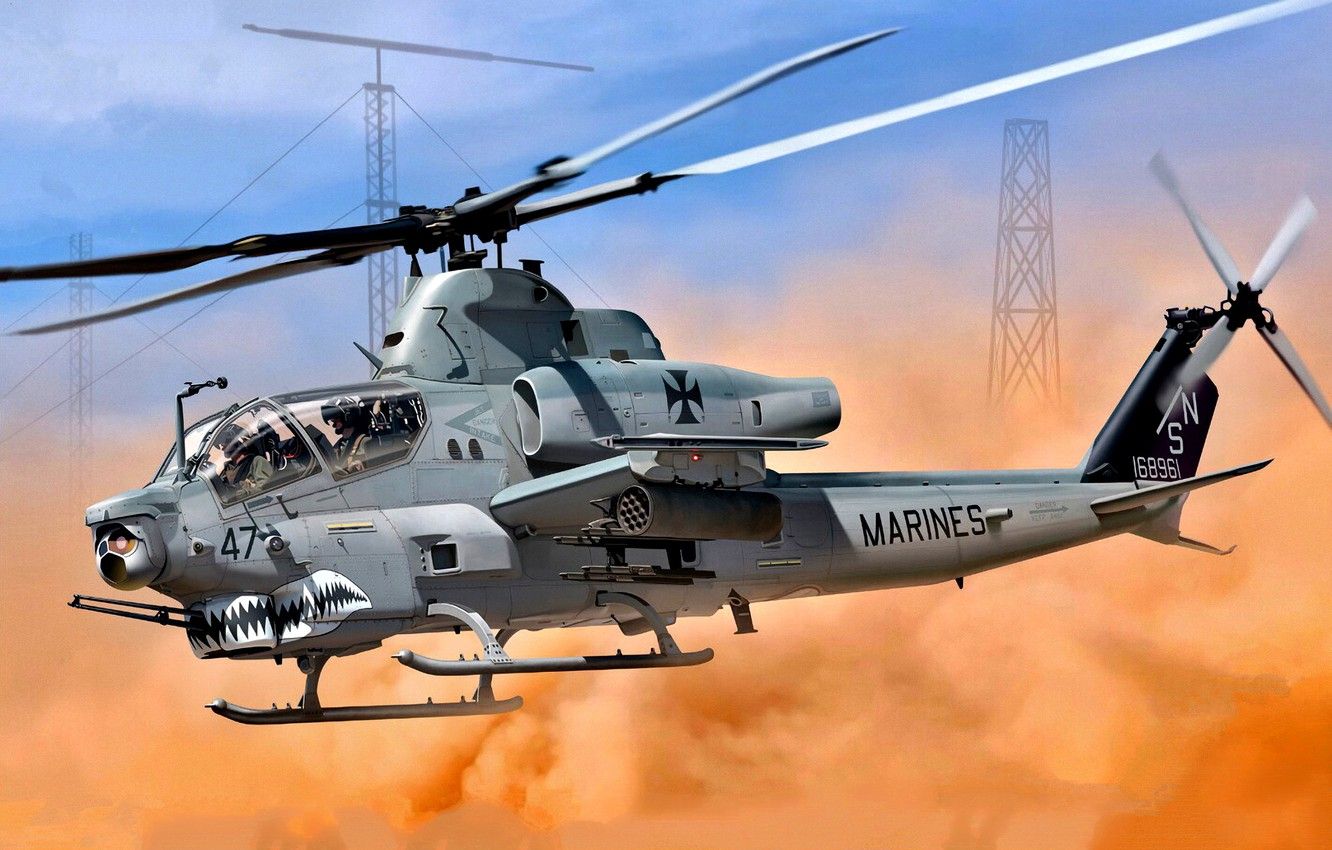 US Marines Attack Helicopter Wallpapers Wallpaper Cave
