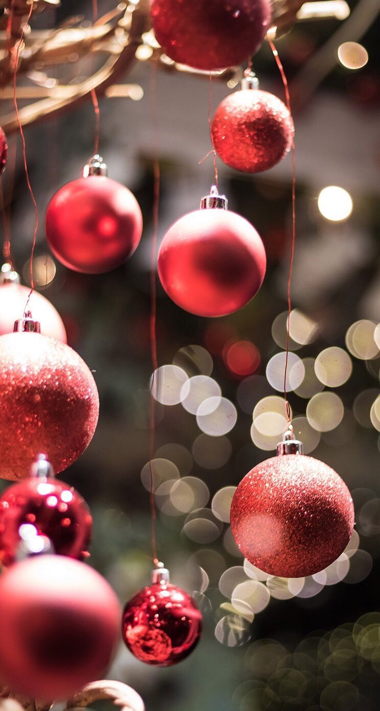 Christmas Ornament Iphone Wallpaper