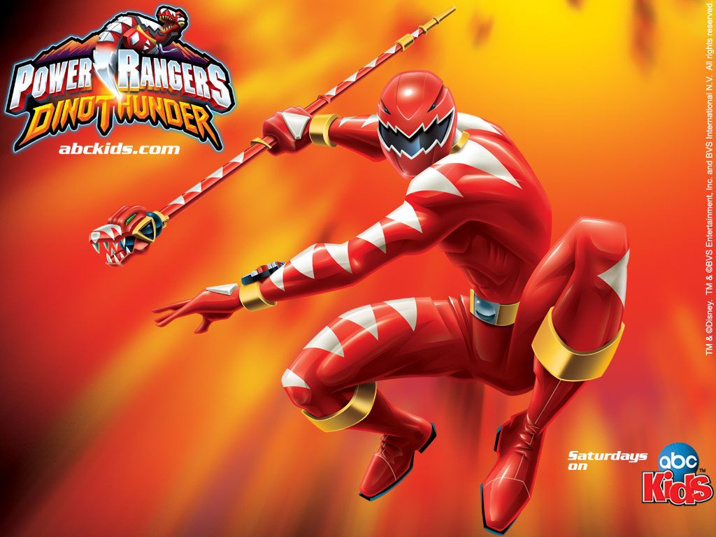 Power Rangers Dino Thunder Red Wallpapers Wallpaper Cave