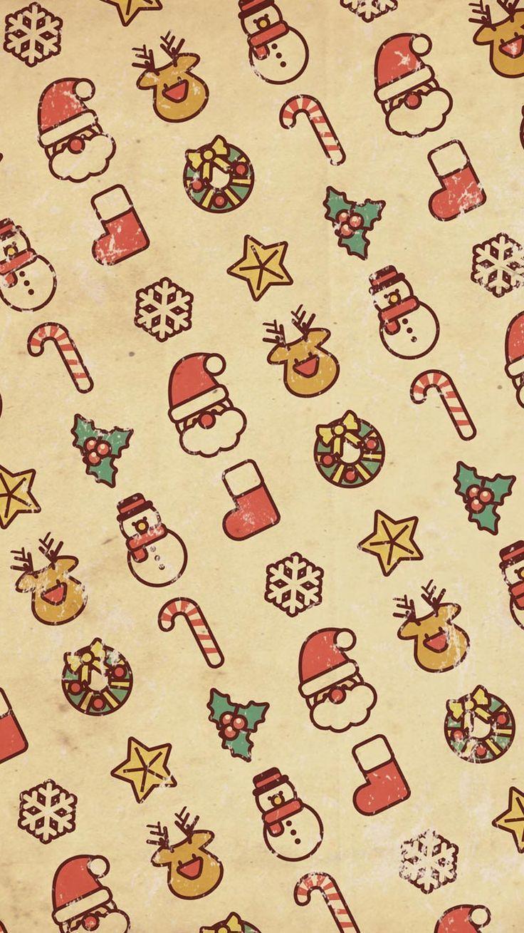 Aesthetic Christmas Patterns Wallpapers Wallpaper Cave
