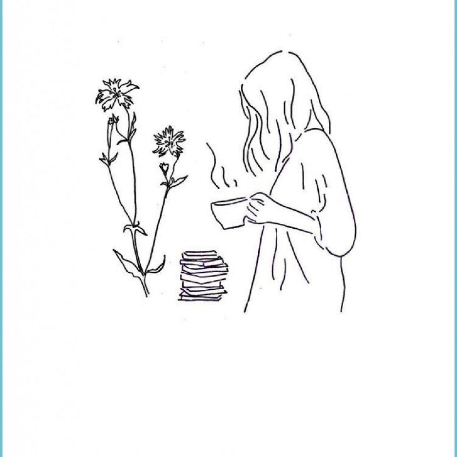 Line Drawing Wallpapers Wallpaper Cave