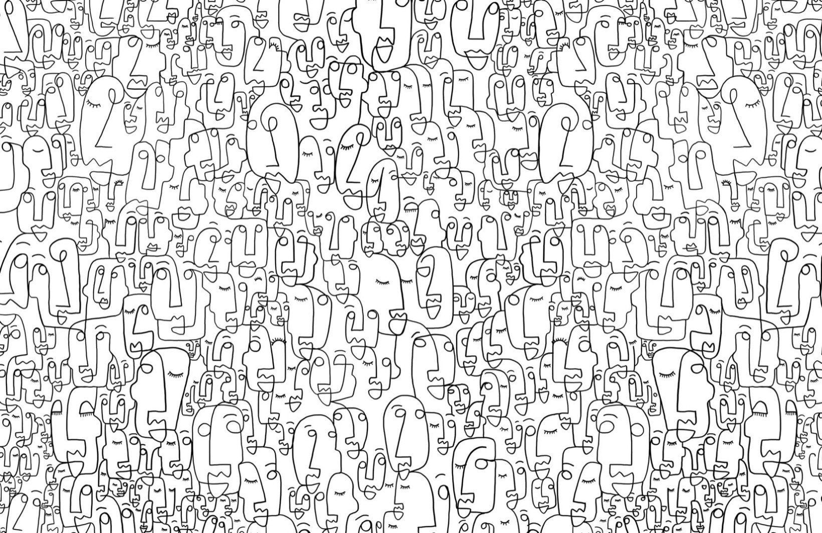 Line Drawing Wallpapers Wallpaper Cave
