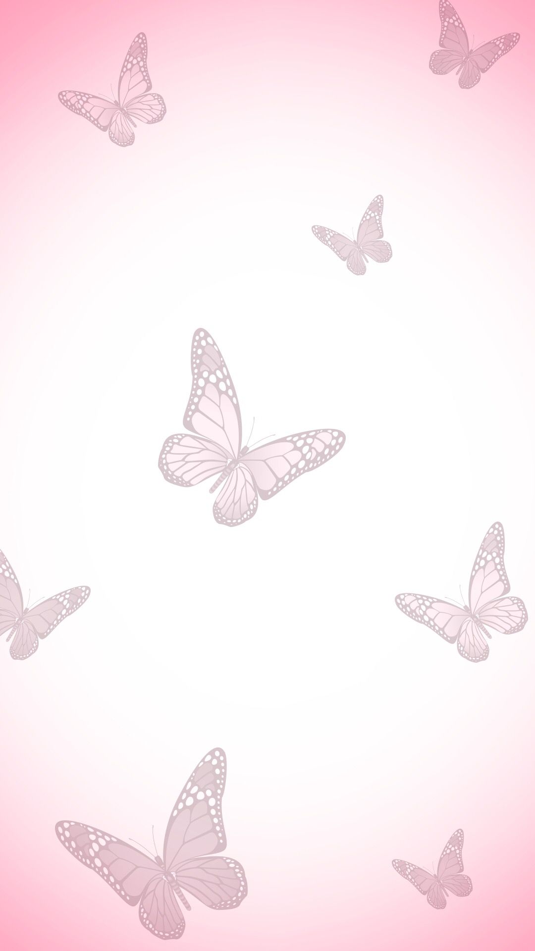Cute Butterfly Baby Pink Wallpapers Wallpaper Cave